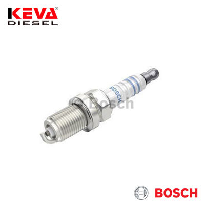 0241229713 Bosch Nickel Spark Plug for Mercedes Benz, Volkswagen - 1