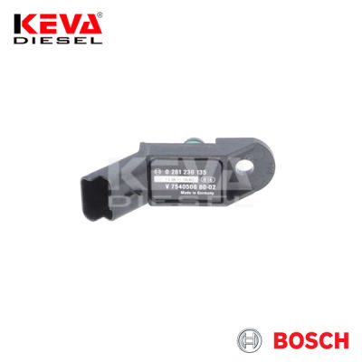 0261230135 Bosch Pressure Sensor for Citroen, Peugeot, Mini - 1