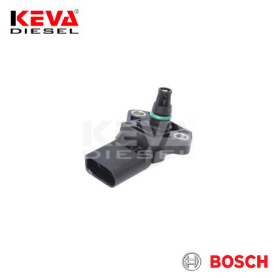 0261230266 Bosch Pressure Sensor for Audi, Seat, Volkswagen, Porsche, Skoda - 1