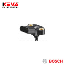 0281002468 Bosch Pressure Sensor for Mercedes Benz, Mtu - Bosch