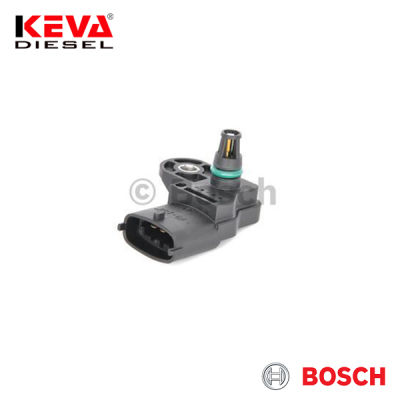 0281002514 Bosch Pressure-Temperature Sensor for Citroen, Fiat, Ford, Iveco, Peugeot - 1