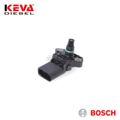 0281002976 Bosch Pressure Sensor for Audi, Seat, Volkswagen, Porsche, Skoda - 1