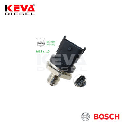 0281006189 Bosch Pressure Sensor for Renault - 1