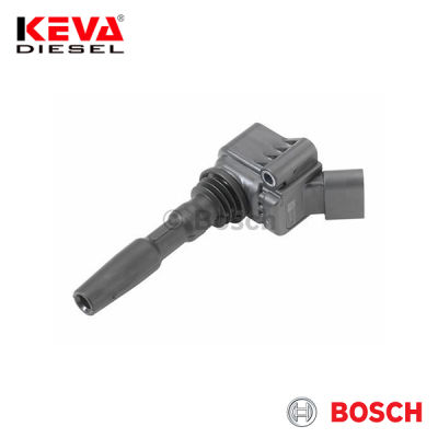 0986221057 Bosch Ignition Coil (Compact) for Audi, Seat, Volkswagen, Skoda - 1