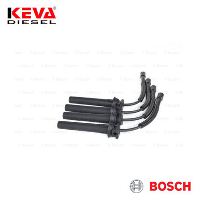 0986357052 Bosch Spark Plug Cable Set (Silicone) for Chrysler, Dodge, Gaz - 1