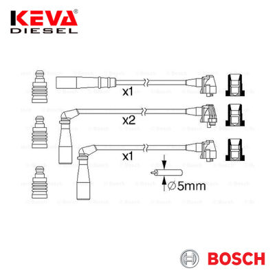 0986357171 Bosch Spark Plug Cable Set (Silicone) for Toyota - 2