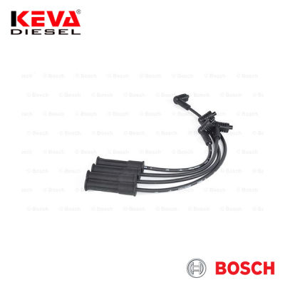 0986357256 Bosch Spark Plug Cable Set (Silicone) for Renault, Dacia - 1